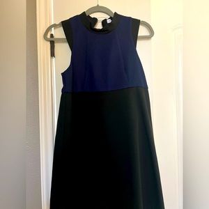 BCBGeneration black and blue razor back dress.